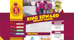 Desktop Screenshot of kingedwardprimary.co.uk