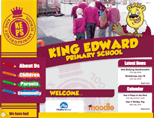 Tablet Screenshot of kingedwardprimary.co.uk